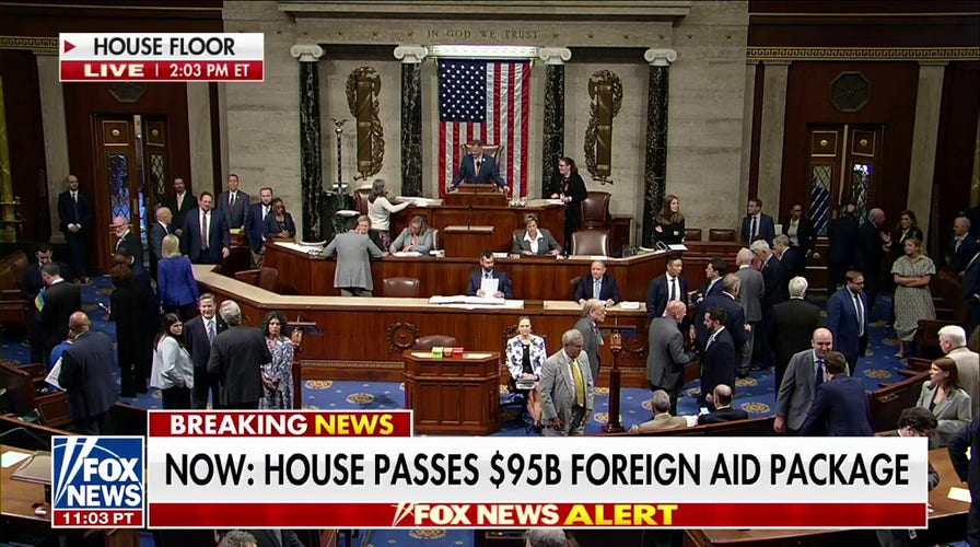 House passes $95B foreign aid package
