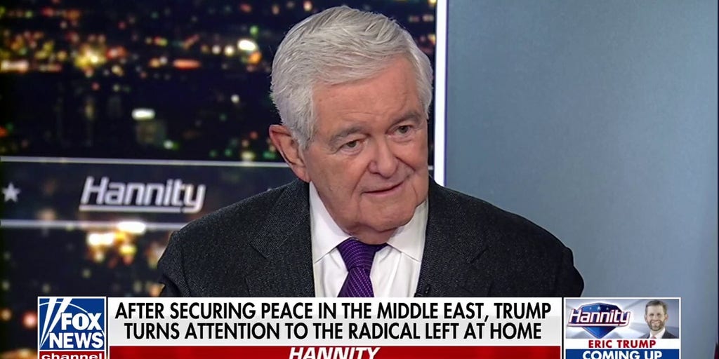 Newt Gingrich praises Trump’s trips to Jerusalem and Egypt