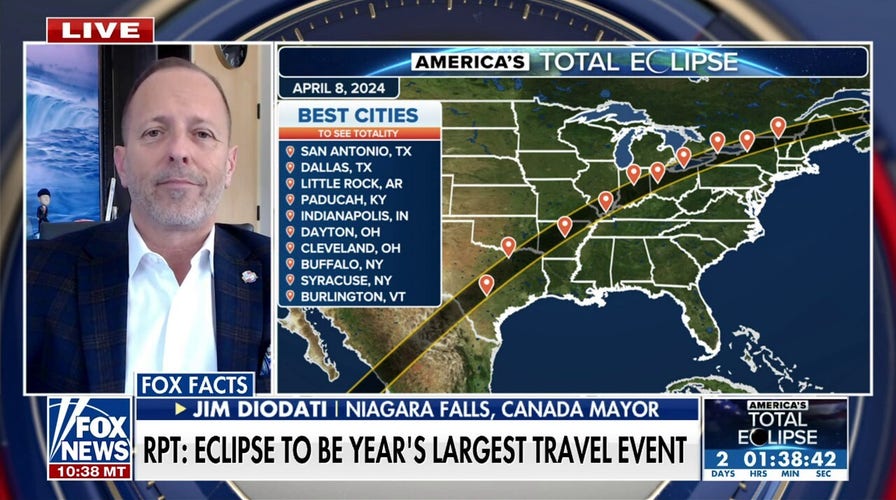 Solar eclipse tourism is like Christmas Eve, the Super Bowl and Woodstock at once: Jim Diodati