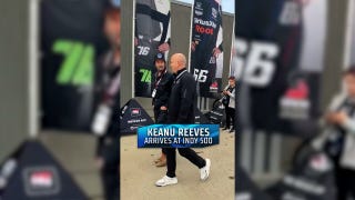 Keanu Reeves arrives at Indy 500 - Fox News