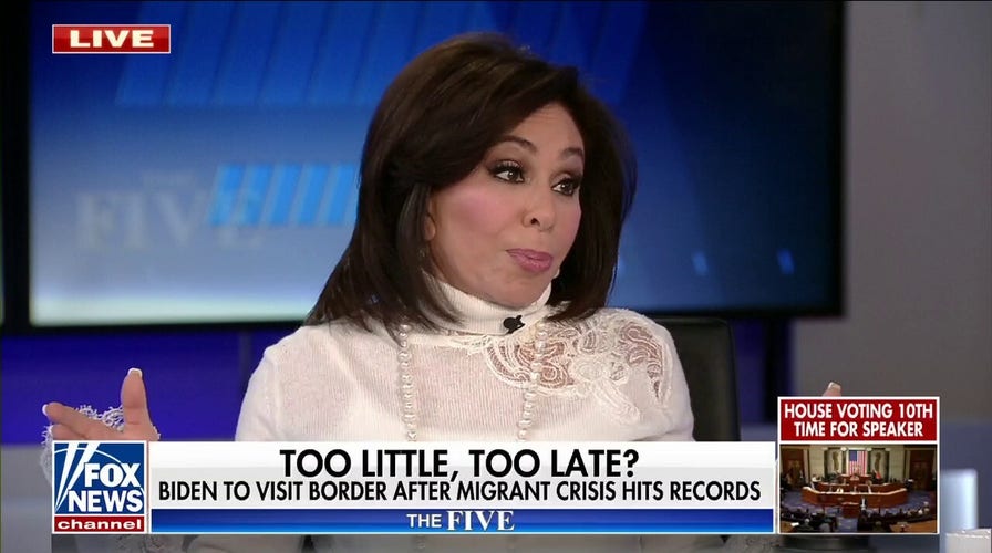 Judge Jeanine Pirro: Biden's 'going to gaslight us' when he goes to the border
