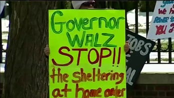 Demonstrators protest strict coronavirus stay-at-home orders