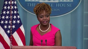 Karine Jean-Pierre mum on whether White House told family members not to conduct business at state dinner