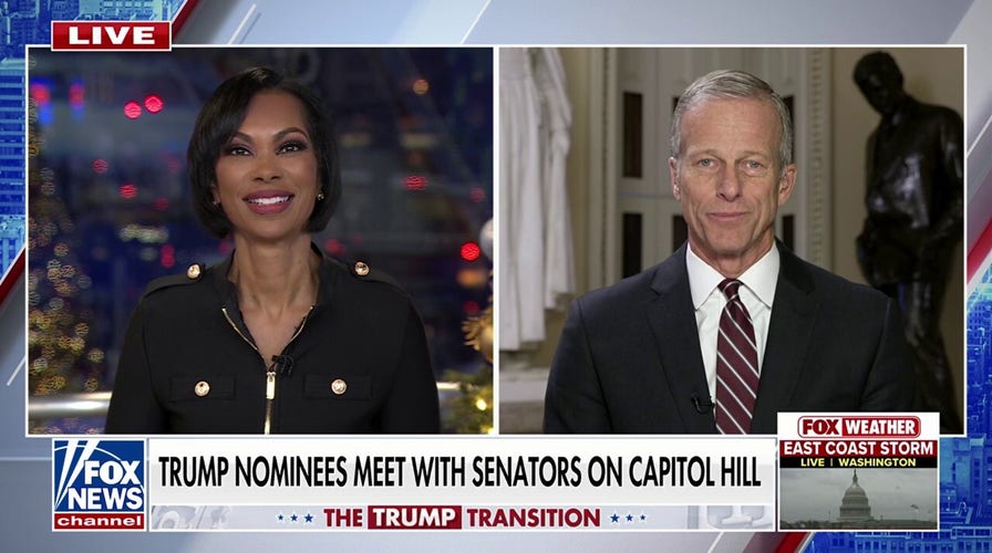 El senador Thune elogia las elecciones de Trump durante el proceso de nominación: Enfocando esto de la manera correcta