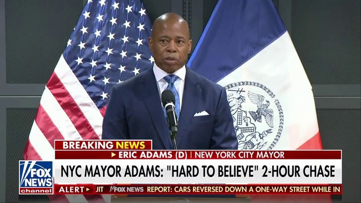 Mayor Eric Adams responds to Prince Harry, Meghan Markle car chase