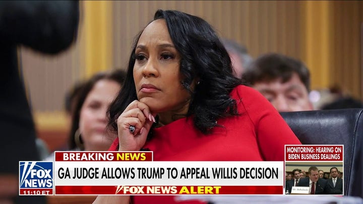 Georgia judge allows Trump team to appeal Fani Willis ruling