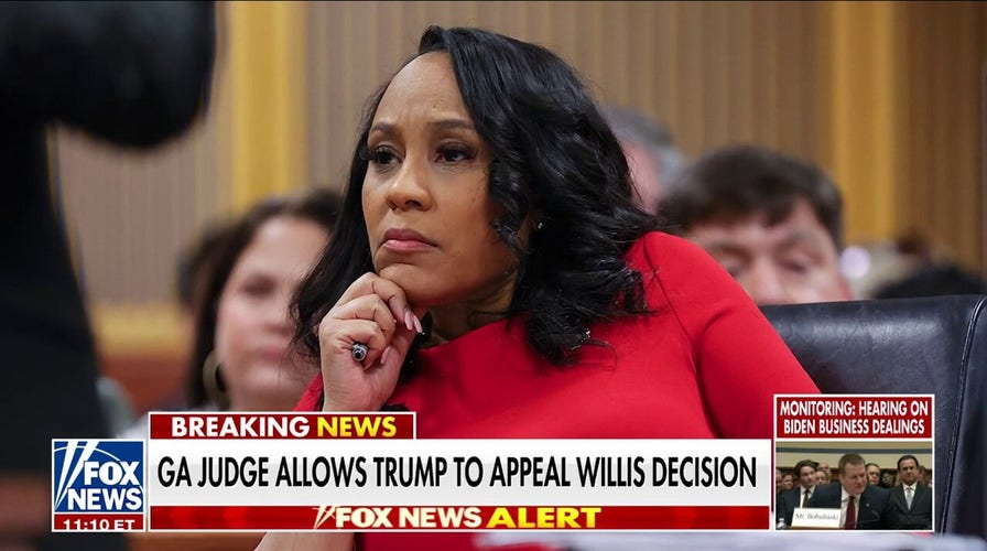 Georgia judge allows Trump team to appeal Fani Willis ruling