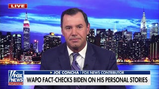 Joe Concha calls out 'serial liar' President Biden after WaPo's fact check - Fox News