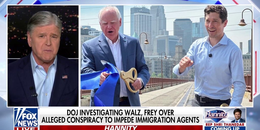DOJ investigating Tim Walz and Jacob Frey over alleged conspiracy to impede ICE agents, Fox News confirms