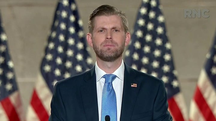 Eric Trump: My father will always support law enforcement and your right to bear arms