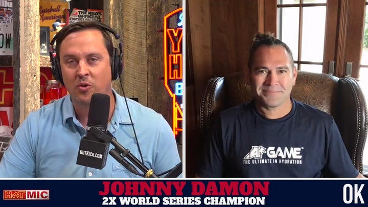 Johnny Damon on Moneyball | Hot Mic w/ Hutton and Withrow