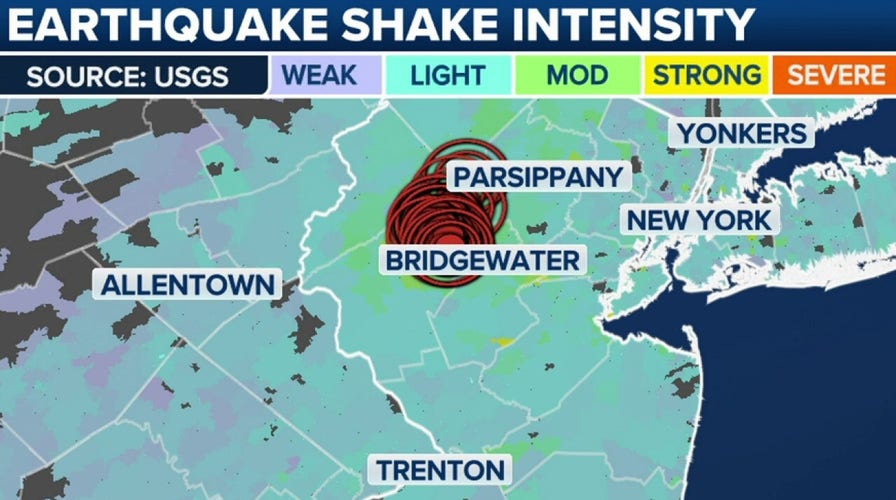 New Jersey mayor at earthquake's epicenter speaks out: 'Everything just shook'
