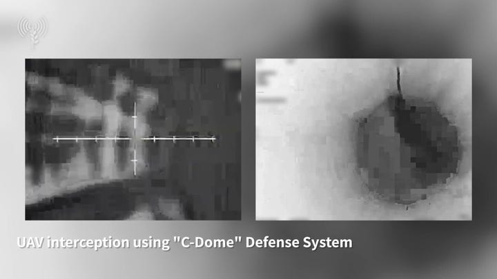 Israel intercepts 2 drones with 'C-Dome' defense system within week: IDF