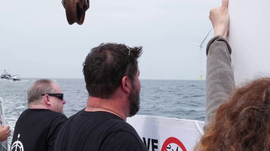 New England fishermen flotilla unites to protest Vineyard Wind