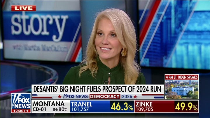 Democrats 'stuck' with Biden for 2024 after midterms: Kellyanne Conway