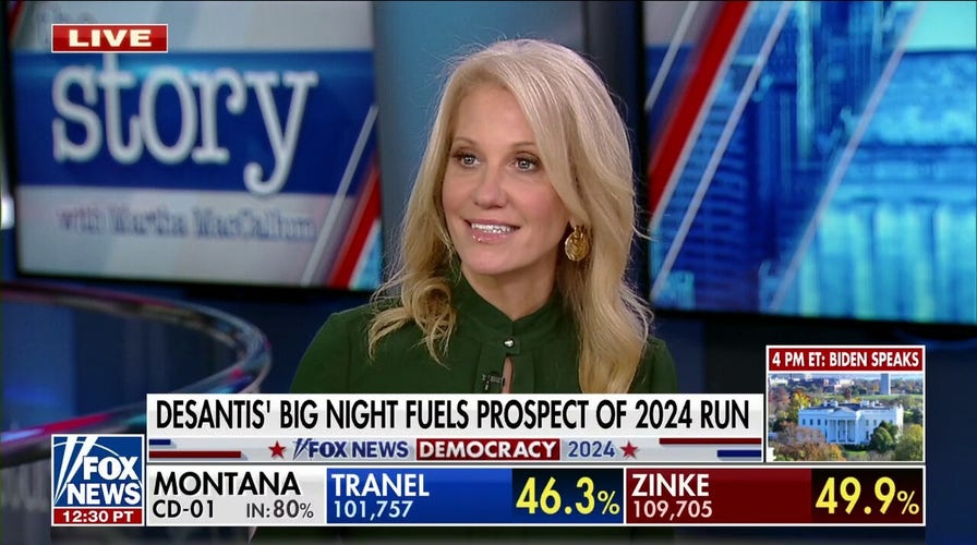 Democrats 'stuck' with Biden for 2024 after midterms: Kellyanne Conway