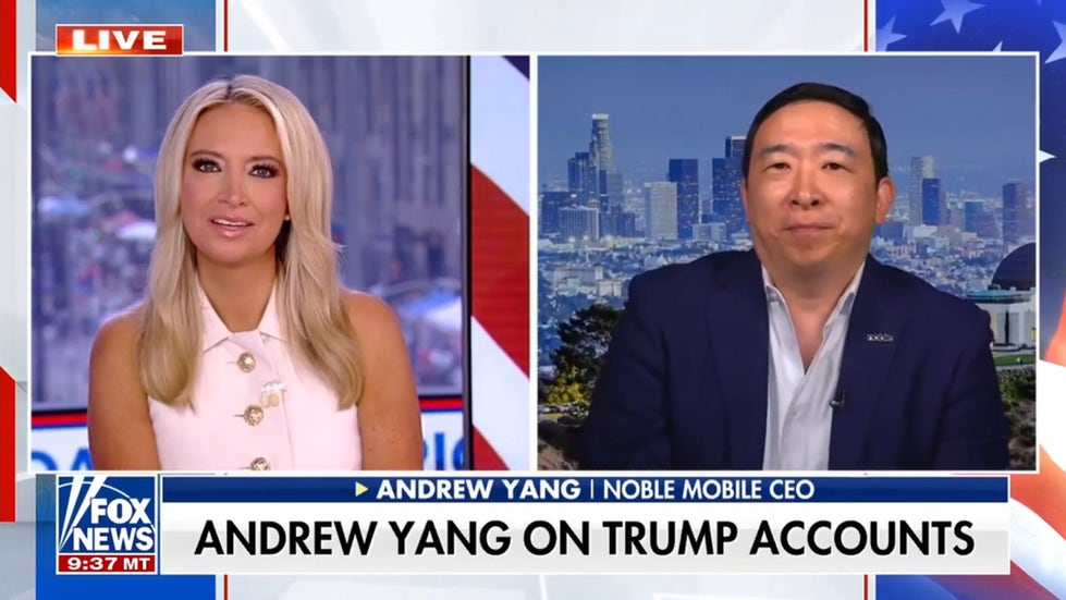 Andrew Yang details support for Trump Accounts as program’s rollout begins