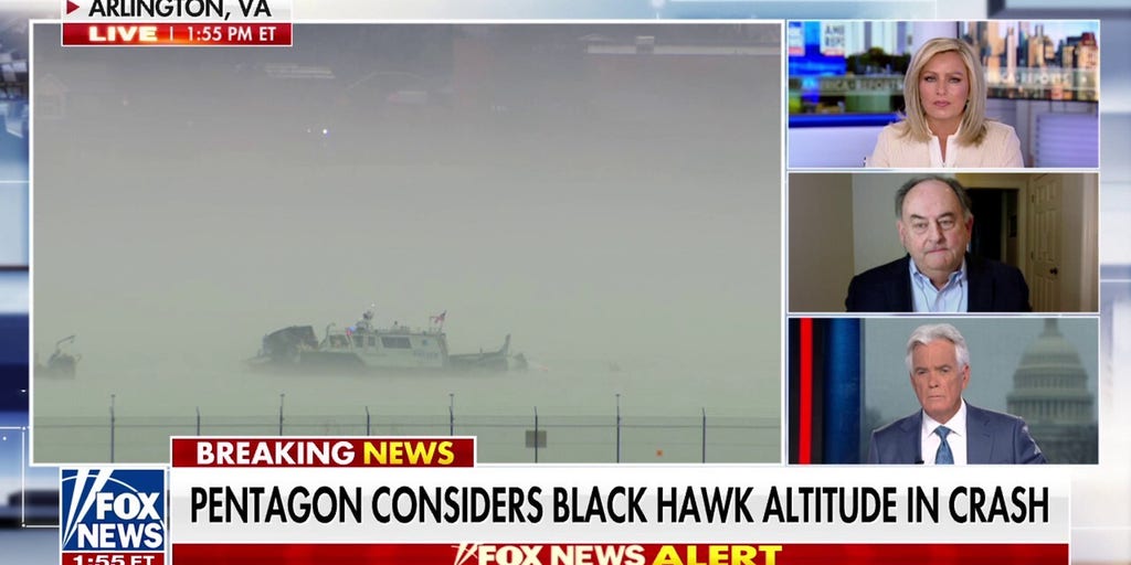 Pentagon investigates Black Hawk altitude in DC crash