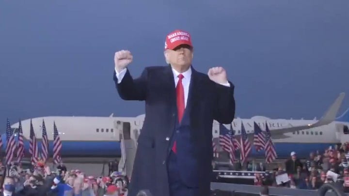 Trump dances his way along the campaign trail