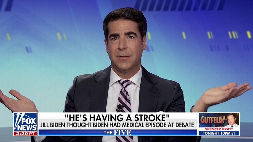 Jesse Watters: If your husband is having a stroke, you call 911