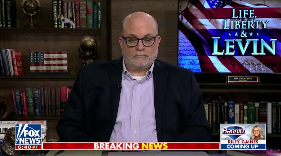 Mark Levin says Biden’s poll numbers should be ‘zero’: He has no character