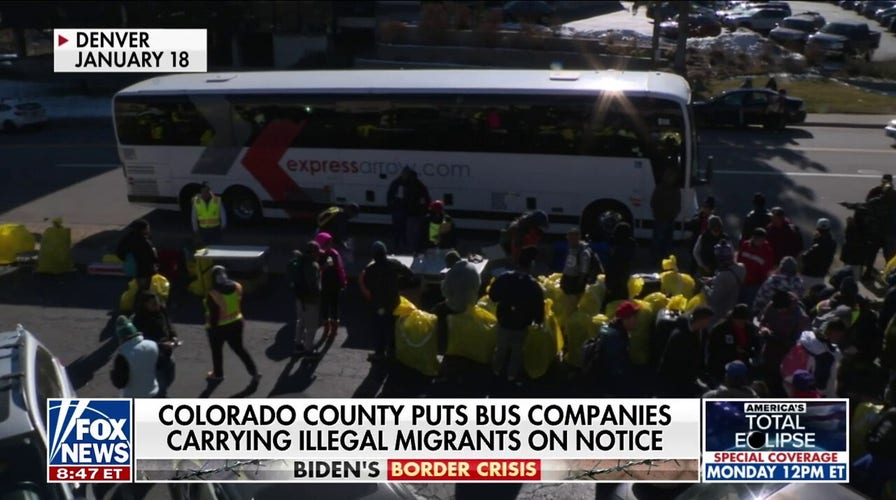 Colorado county puts migrant-carrying buses on notice