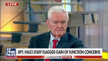 Newt Gingrich slams 'destructive, dishonest' Fauci: "He is trying to save his reputation"
