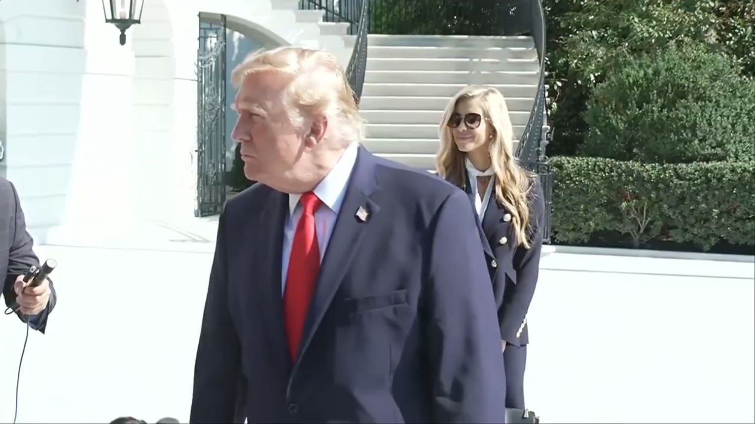 Trump says Katie Zacharia did 'very good' in first White House briefing