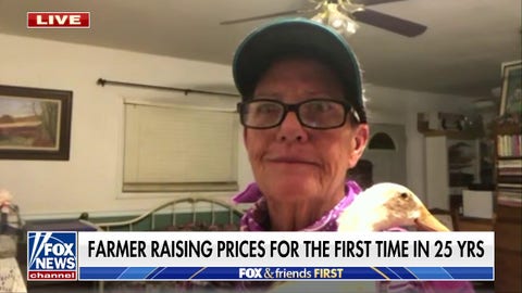 Farmer forced to raise prices over inflation 