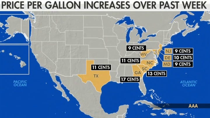 <a data-cke-saved-href="https://www.foxnews.com/category/us/economy/keystone-pipeline" target="_blank" href="https://www.foxnews.com/category/us/economy/keystone-pipeline">Gas prices surge to the highest in seven years</a>