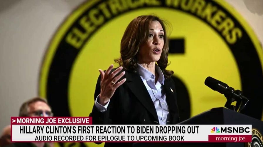 Hillary Clinton's initial reaction to Biden withdrawing from race: ‘This is exciting!’