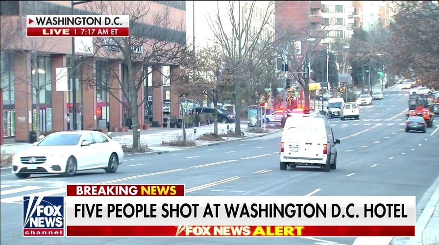 Multiple people shot at hotel in Washington D.C. 