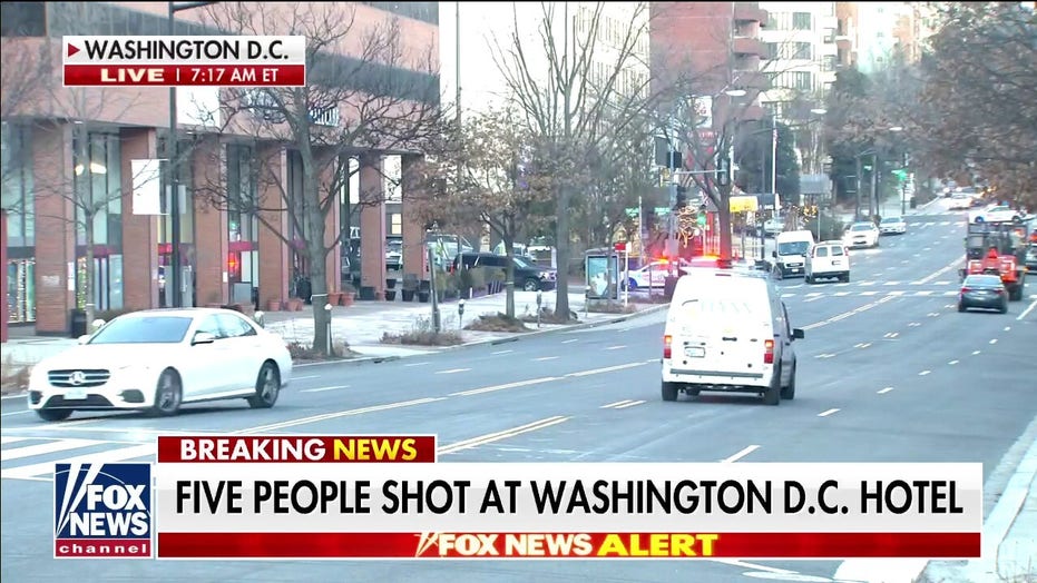 DC hotel shooting: 1 死, 4 其他人受伤