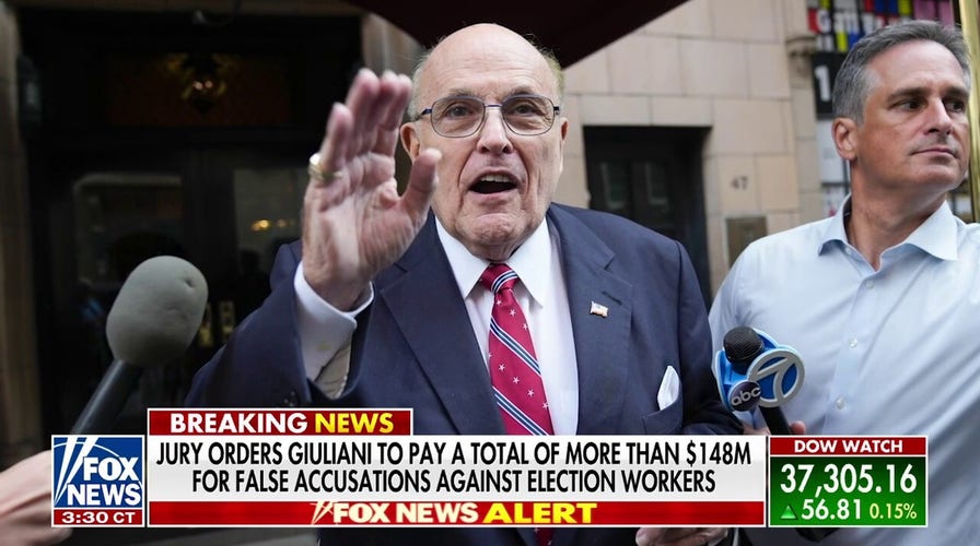 Giuliani ordered to pay $148M for claims against election workers