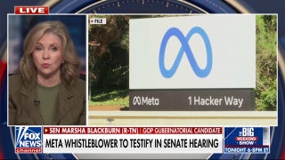 Sen. Blackburn claims Meta 'ignored' child safety concerns: 'Disgusting'