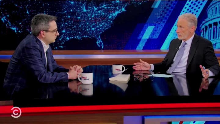 Jon Stewart called out after suggesting Germany may revert to Nazism without US economic influence.