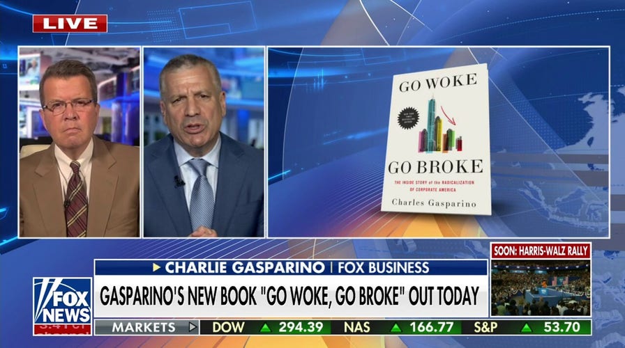  Charlie Gasparino releases new book 'Go Woke, Go Broke'