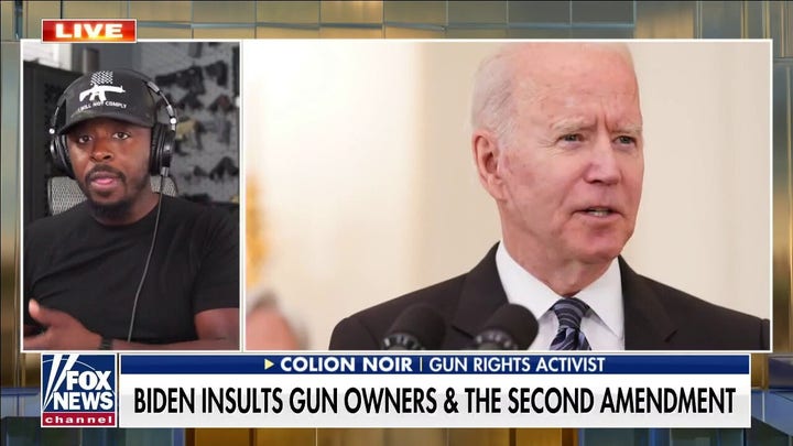 Colion Noir: Biden looks at gun owners like 'oppressive' group to rule over