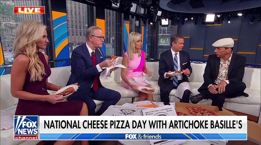 ‘Fox & Friends’ celebrates National Cheese Pizza Day