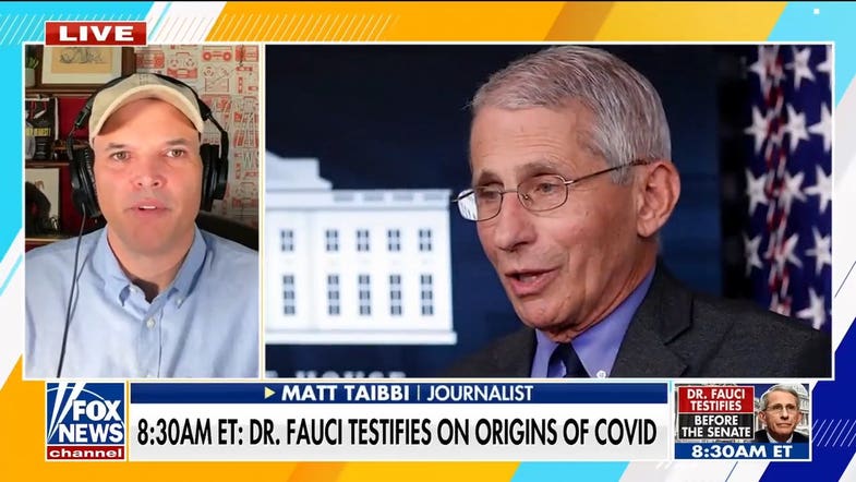 Fauci's diary entries expose media's failure during COVID: Taibbi