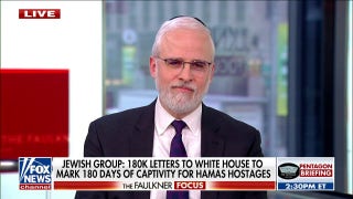 We need the Biden administration to be loud and proud about Israel: Rabbi Moshe Hauer - Fox News