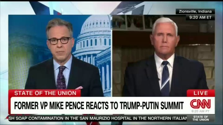 The ‘hammer needs to come’ down on Putin, Mike Pence warns