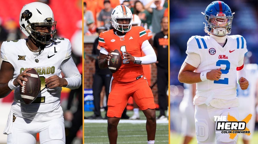 Colin Cowherd analyzes QB prospects including Shedeur Sanders, Cam Ward, Jaxson Dart | The Herd
