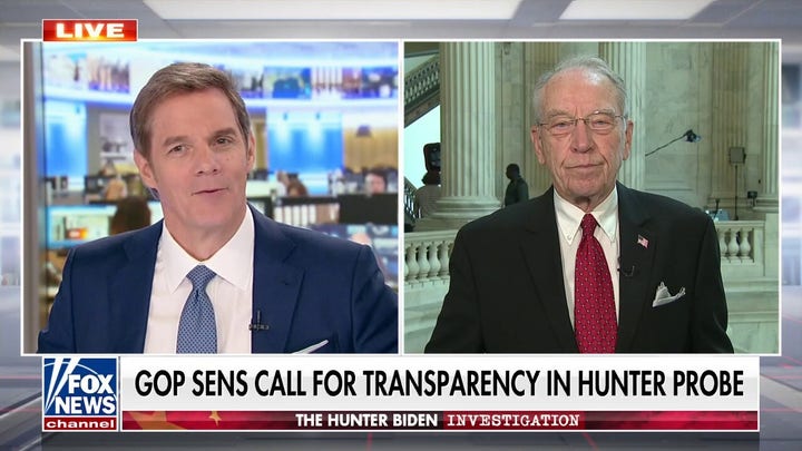 GOP Senators call for transparency in Hunter Biden probe