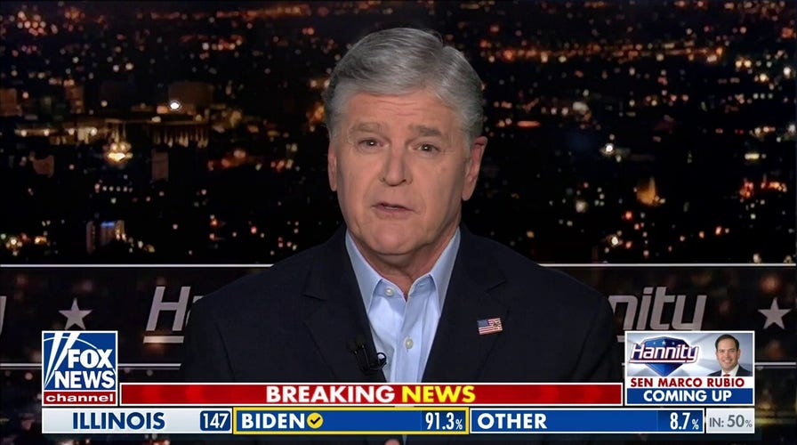 Sean Hannity: Biden's campaign is rushing to reverse Trump's gains