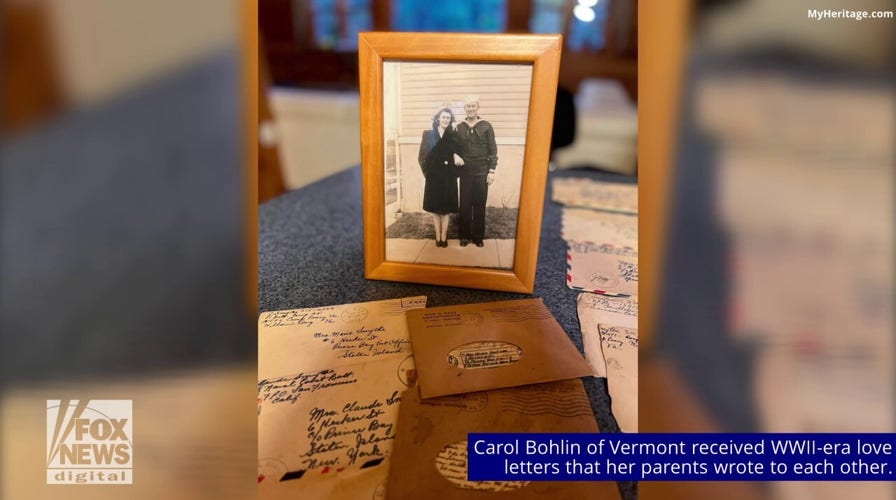 Vermont woman receives cache of World War II-era letters written by her parents