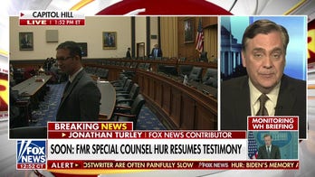 Jonathan Turley reacts to Robert Hur testimony: You wonder why Biden wasn't charged