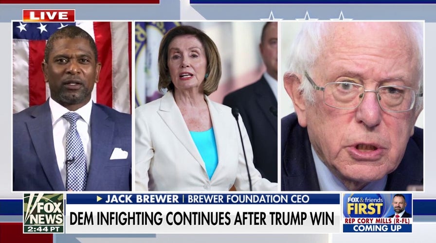 Nancy Pelosi devuelve el fuego a Bernie Sanders por sus críticas sobre la pérdida de las elecciones de 2024