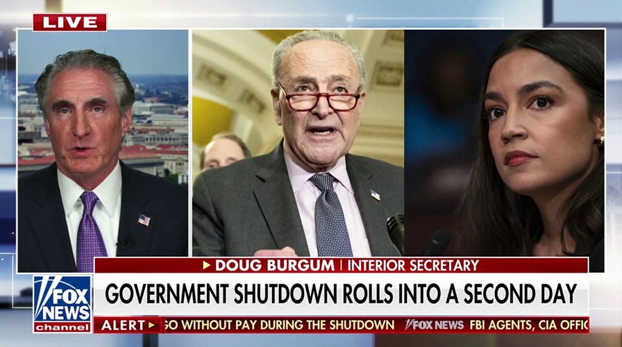 JD Vance blames Chuck Schumer's fear of AOC for government shutdown