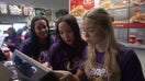 Olivia Dunne, LSU gymnasts work at Raising Cane's